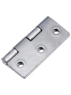 Петля карточная, 50 х 40 мм, без покрытия