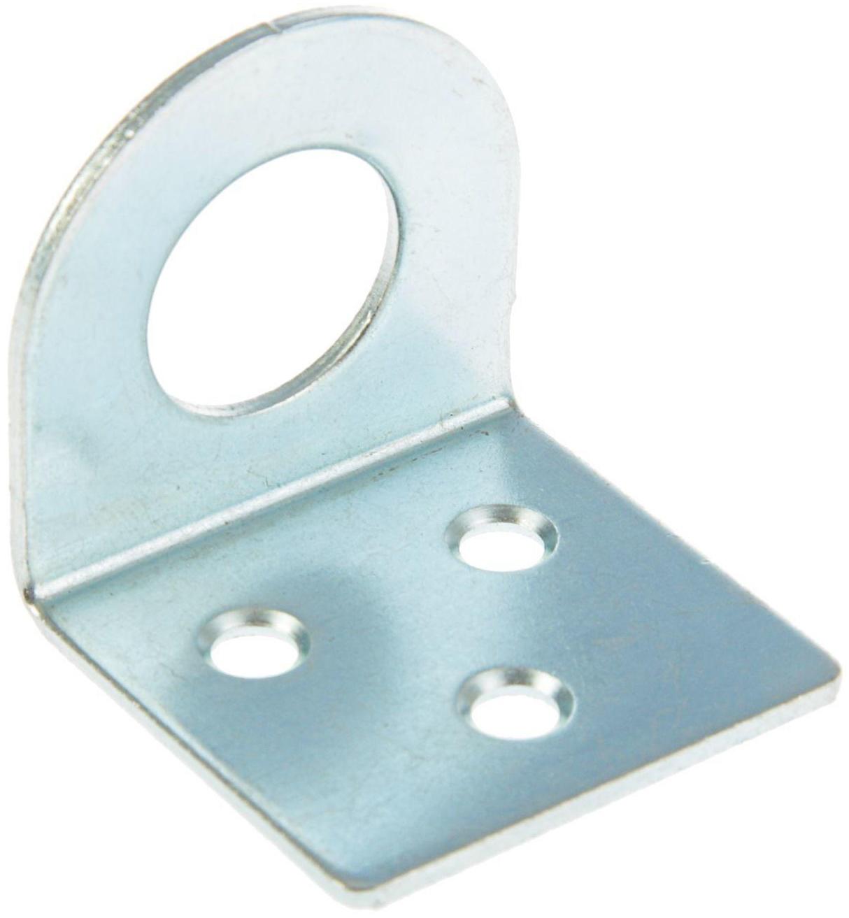 Пробой-ушко, 40 х 75 мм, гнутое, оцинкованное
