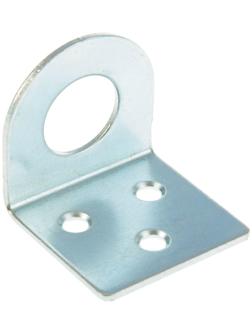 Пробой-ушко, 40 х 75 мм, гнутое, оцинкованное
