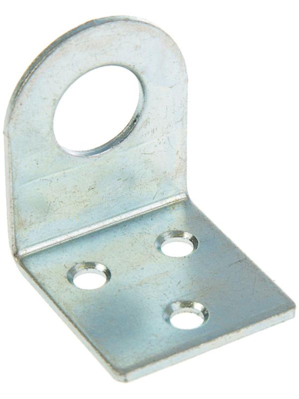 Пробой-ушко, 40 х 90 мм, гнутое, оцинкованное