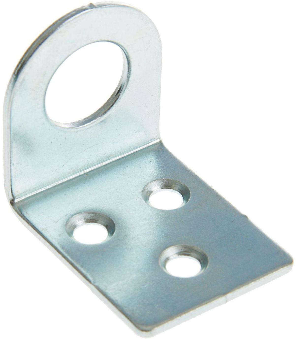 Пробой-ушко, 30 х 70 мм, гнутое, оцинкованное, мелкая фасовка