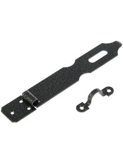 Накладка дверная НДА, 180 мм, покрытие полимер, серебро