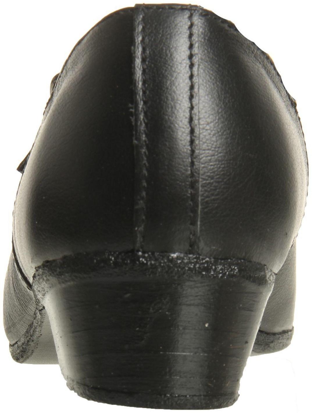 Туфли народные женские, длина по стельке 18,5 см, цвет чёрный