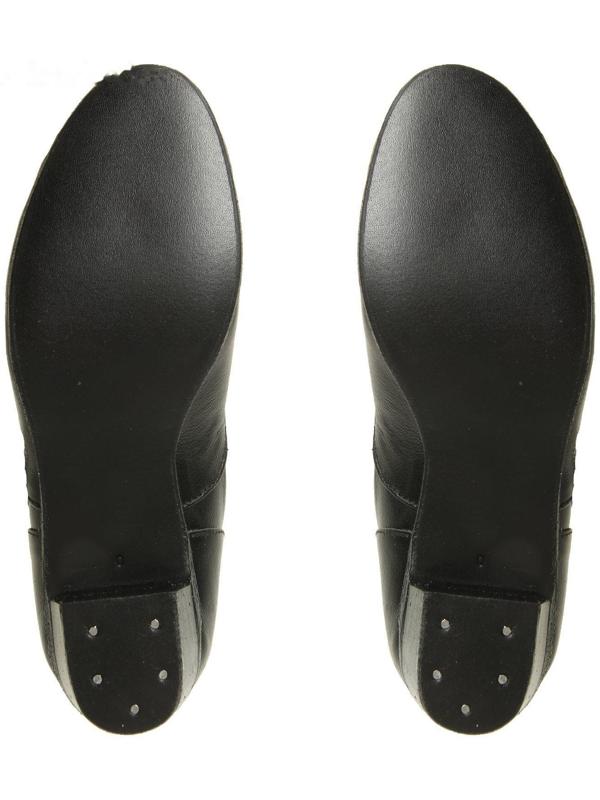 Туфли народные женские, длина по стельке 21,5 см, цвет чёрный