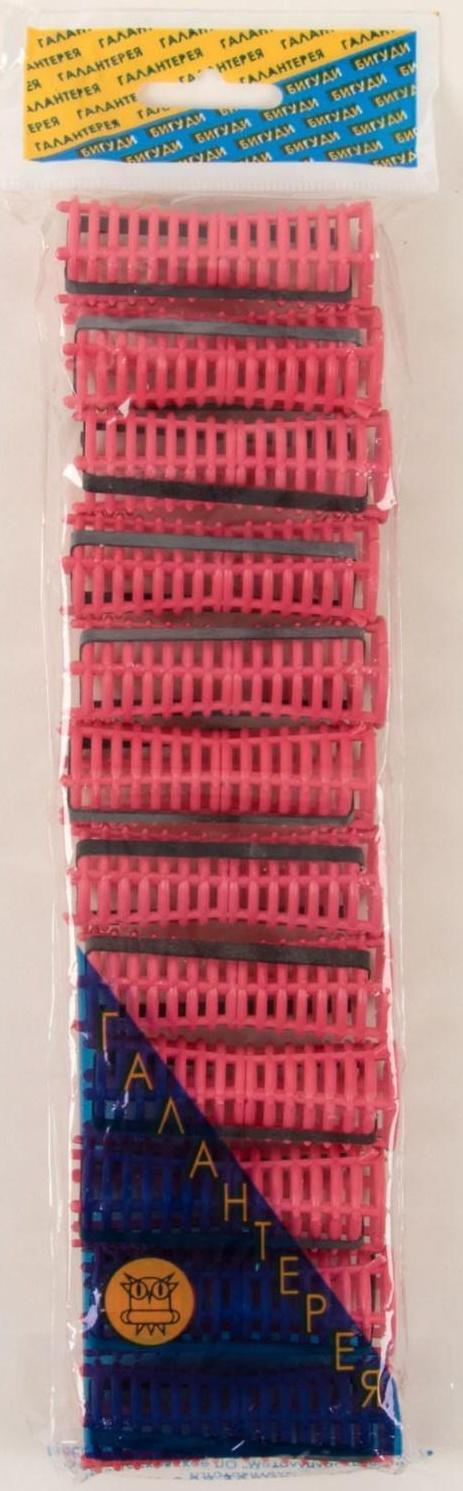 Бигуди на резинке, d = 2 см, 12 шт, цвет МИКС