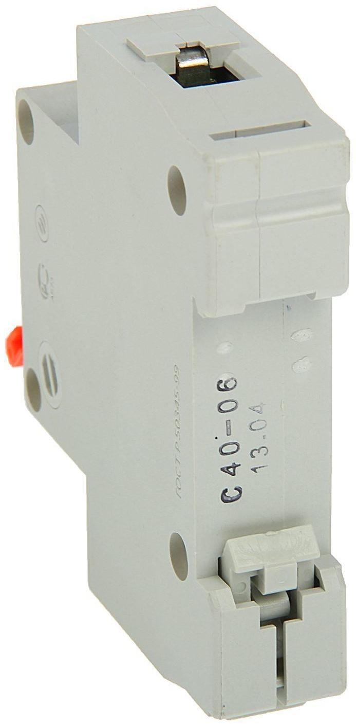 Выключатель автоматический TDM ВА47-63, 1п, 40 А, 4.5 кА