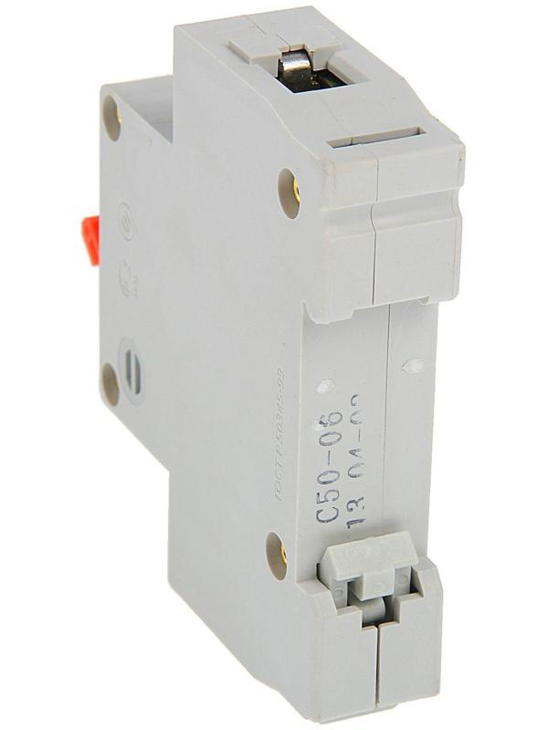 Выключатель автоматический TDM ВА47-63, 1п, 50 А, 4.5 кА