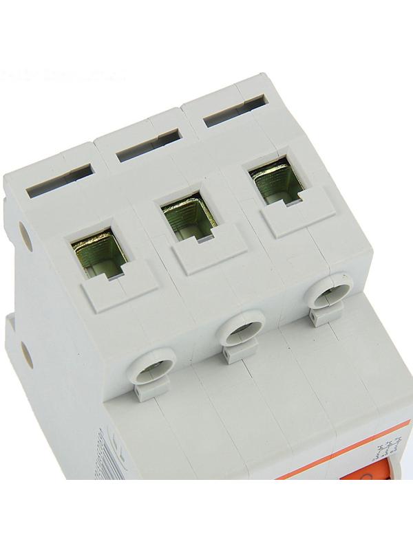 Выключатель автоматический TDM ВА47-63, 3п, 25 А, 4.5 кА