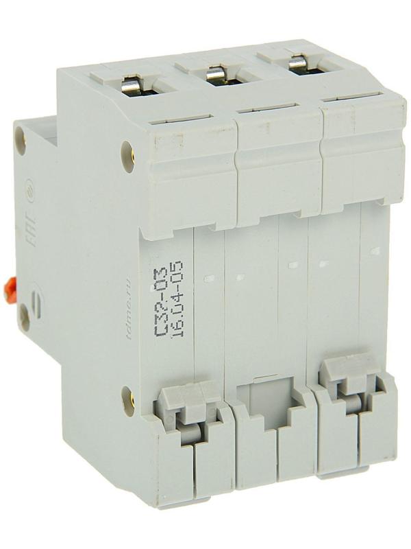 Выключатель автоматический TDM ВА47-63, 3п, 32 А, 4.5 кА