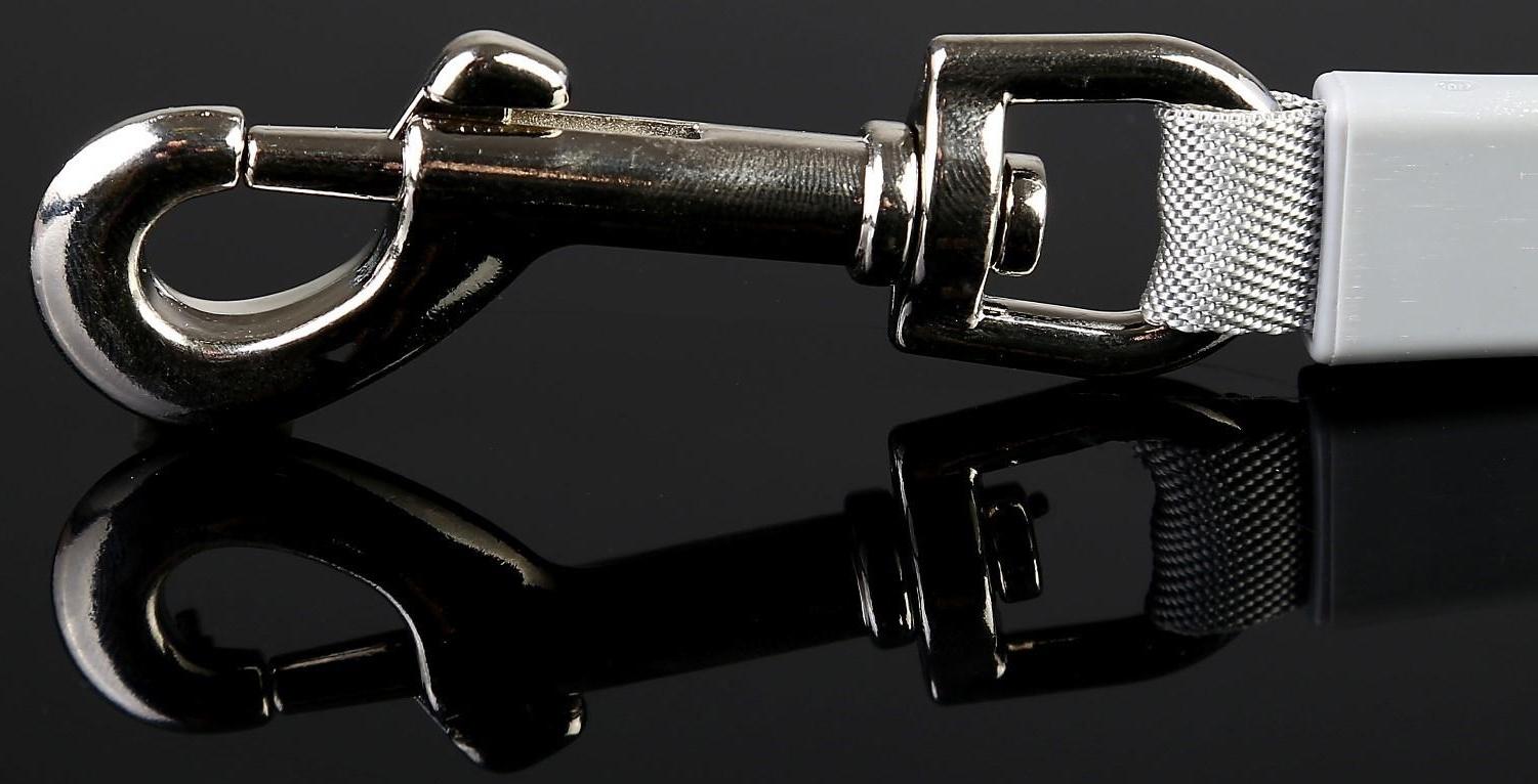 Рулетка DIIL, 3 м, до 10 кг, лента, прорезиненная ручка, зеленая с серым