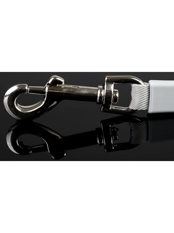 Рулетка DIIL, 3 м, до 10 кг, лента, прорезиненная ручка, зеленая с серым