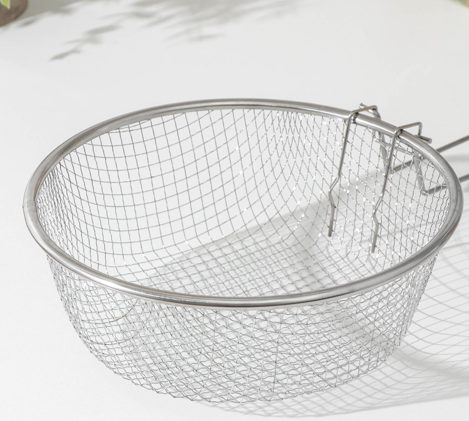 Фритюрница Доляна, d=22 см, со съёмной ручкой