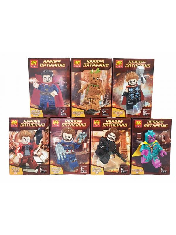 Набор 7 фигурок Супергерои (Мстители 34067-7)
