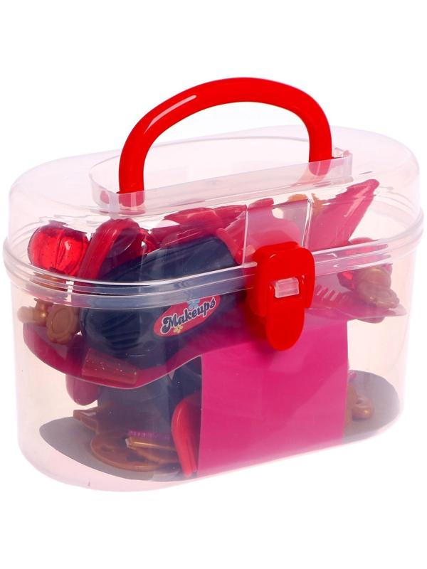 Набор парикмахера «Модный образ», красный, 19 предметов, МИКС