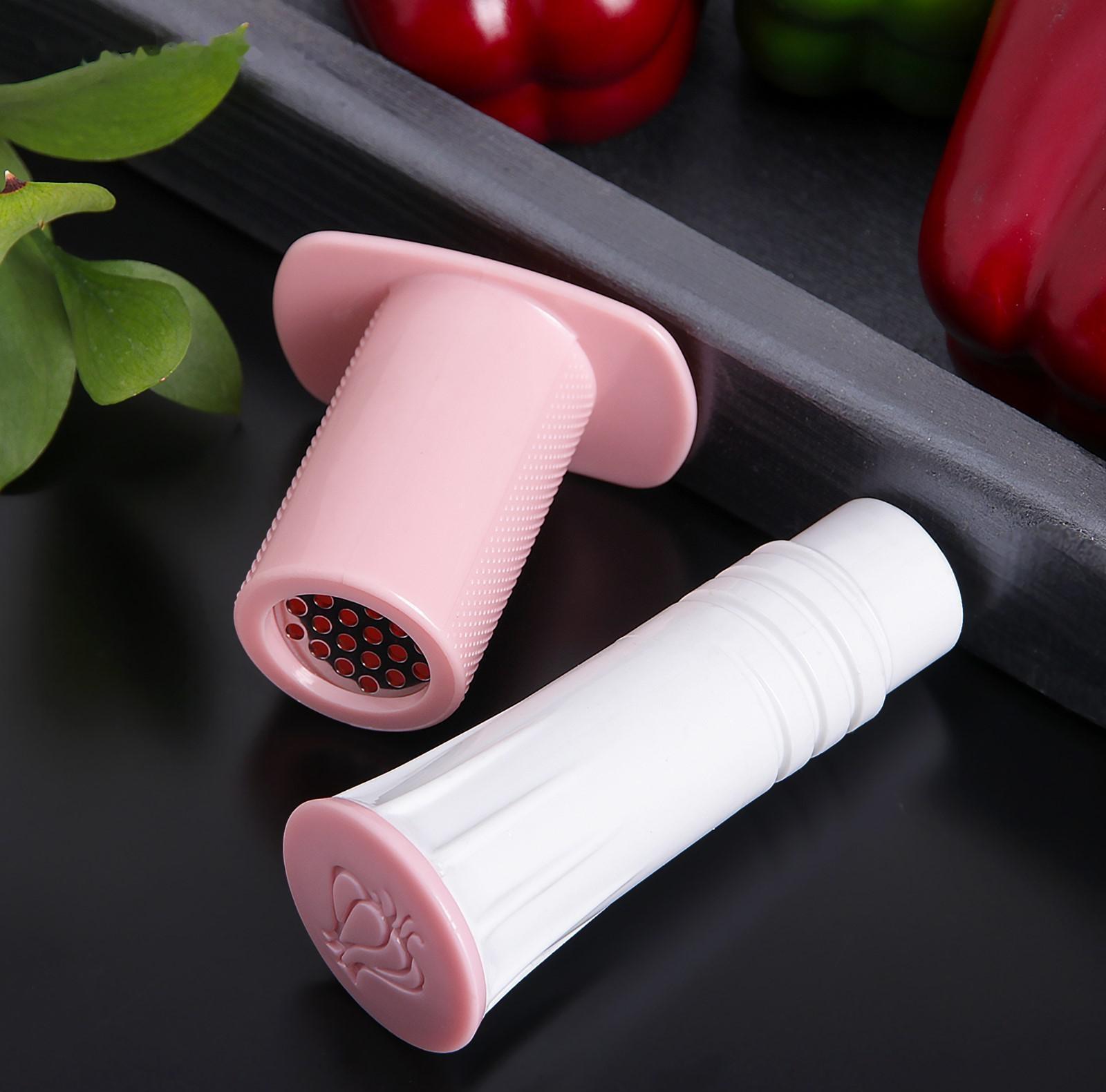 Пресс для чеснока Доляна «Конус», 11 см, цвет МИКС