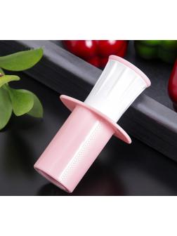 Пресс для чеснока Доляна «Конус», 11 см, цвет МИКС