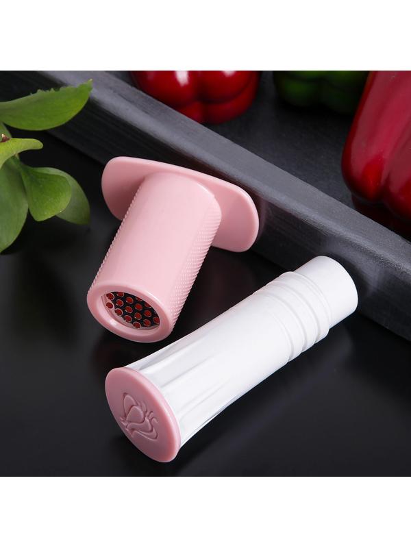 Пресс для чеснока Доляна «Конус», 11 см, цвет МИКС