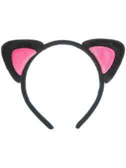 Карнавальный ободок «Ушки», цвет розовый