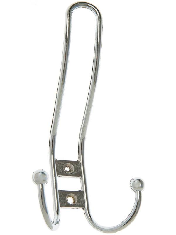 Крючок мебельный KM303CP, трёхрожковый, цвет хром