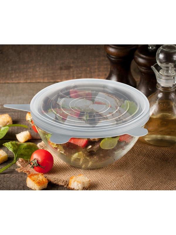 Крышка силиконовая для хранения продуктов «Черепашка», 11 см