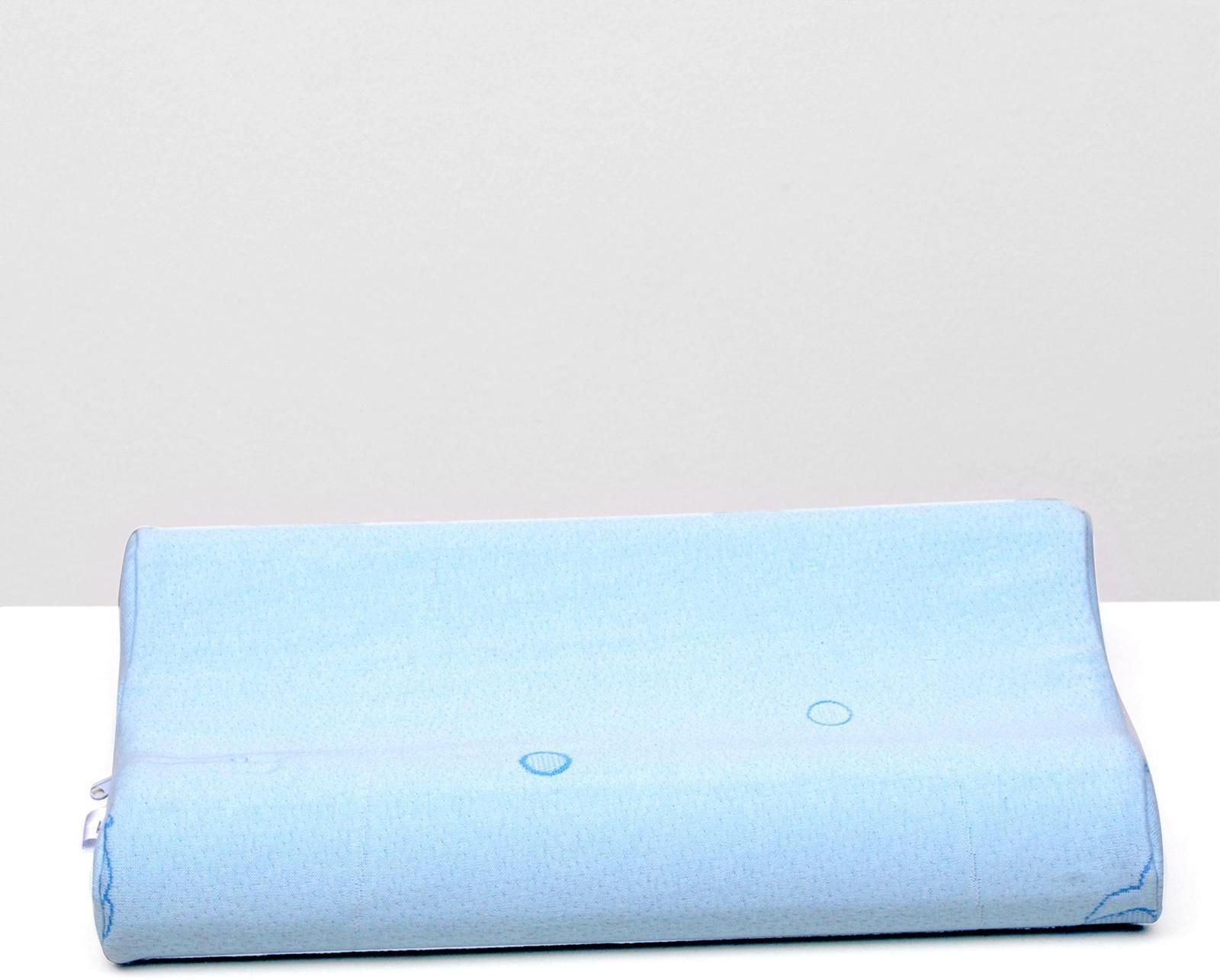 Подушка ортопедическая НТ-ПС-01, для детей, 40x25 см, валики 7/8 см