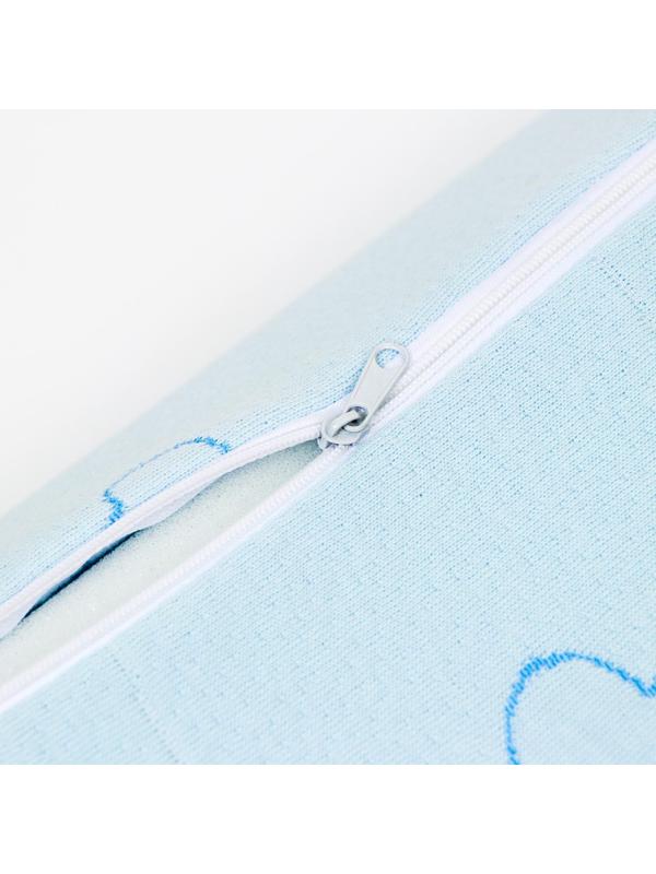 Подушка ортопедическая НТ-ПС-01, для детей, 40x25 см, валики 7/8 см