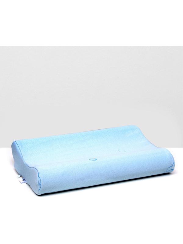 Подушка ортопедическая НТ-ПС-01, для детей, 40x25 см, валики 7/8 см