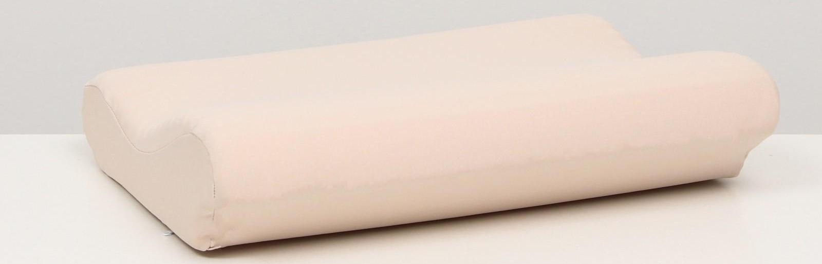 Подушка ортопедическая НТ-ПС-02, для взрослых, 50x36.5 см, валики 9/12 см