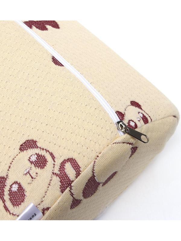 Подушка ортопедическая НТ-ПС-02, для взрослых, 50x36.5 см, валики 9/12 см