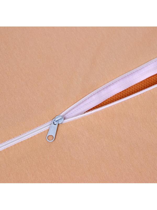 Подушка ортопедическая НТ-ПС-03, с эффектом памяти и выемкой под плечо, 61.5x34 см, валики 13/8 см