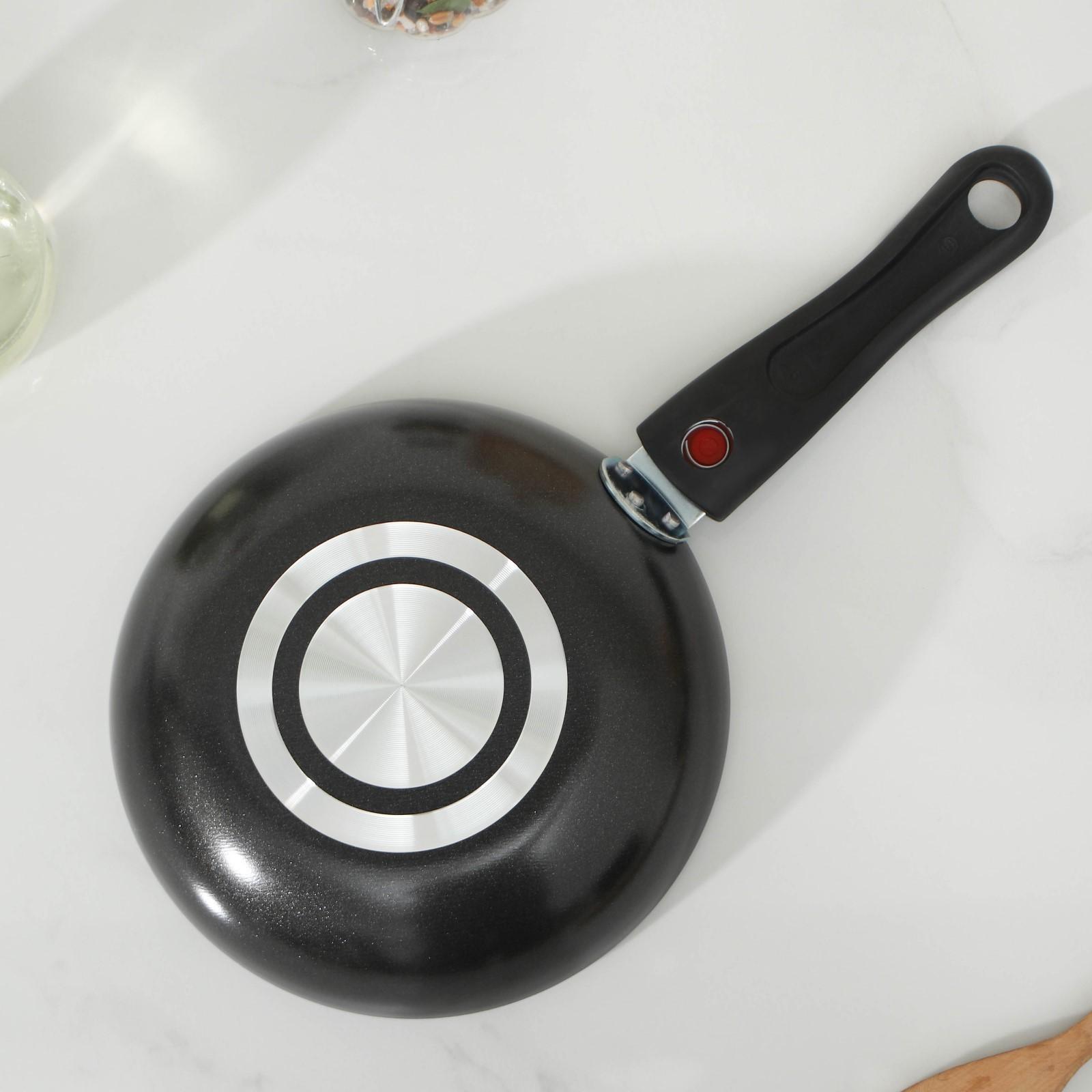 Сковорода Forever, d=18 см, съёмная ручка, антипригарное покрытие, цвет серый