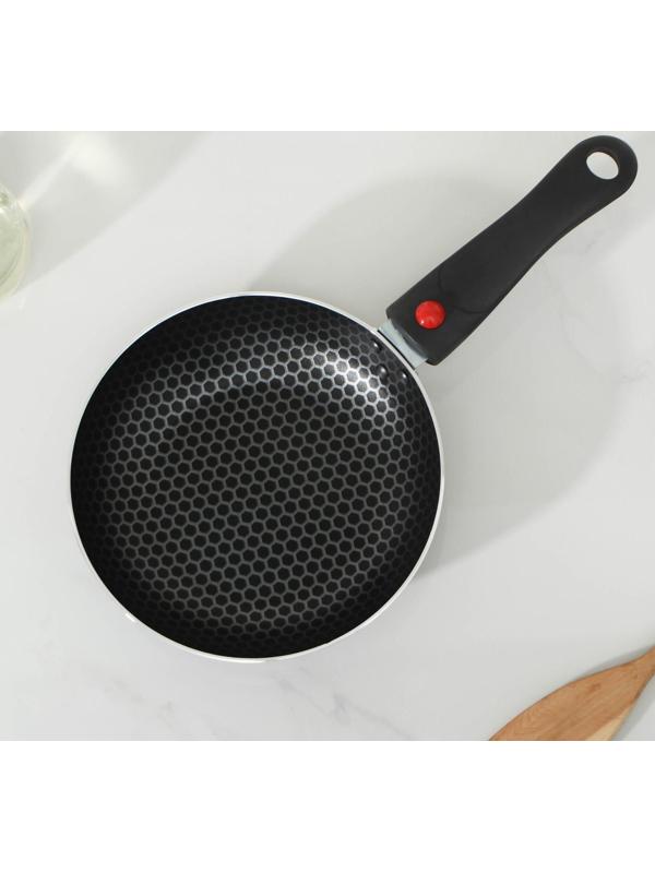 Сковорода Forever, d=18 см, съёмная ручка, антипригарное покрытие, цвет серый