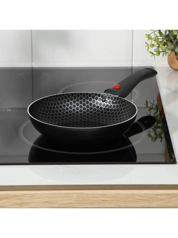 Сковорода Forever, d=18 см, съёмная ручка, антипригарное покрытие, цвет серый