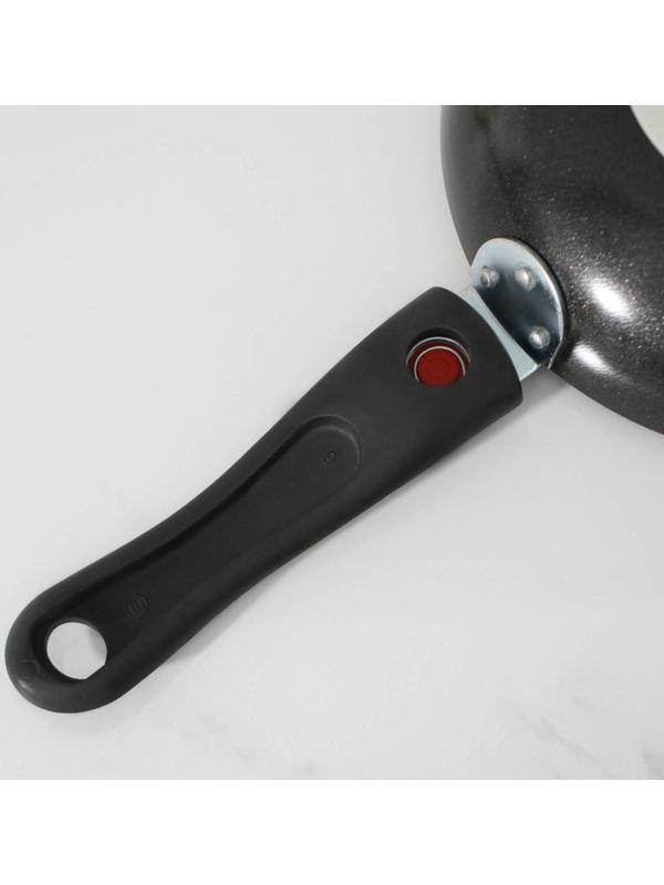 Сковорода Forever, d=18 см, съёмная ручка, антипригарное покрытие, цвет серый