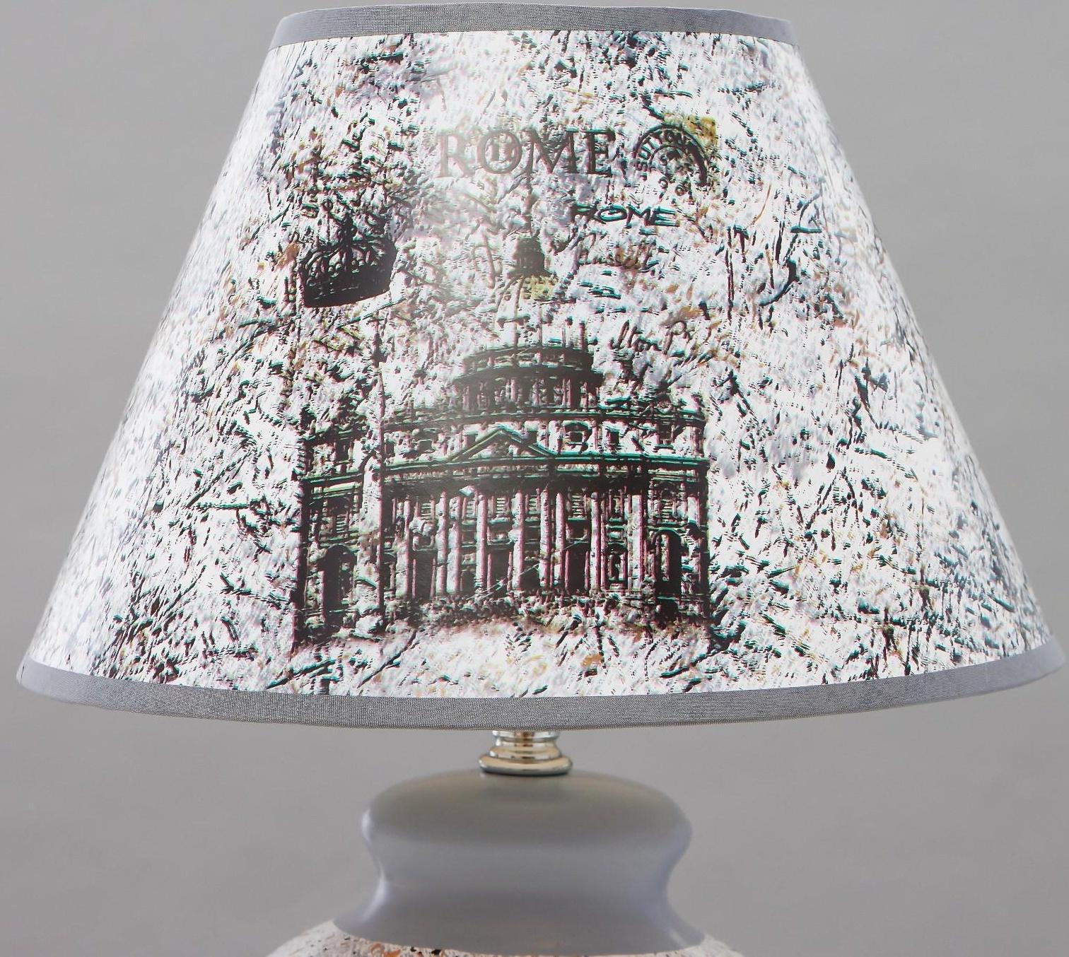 Лампа настольная керамика 