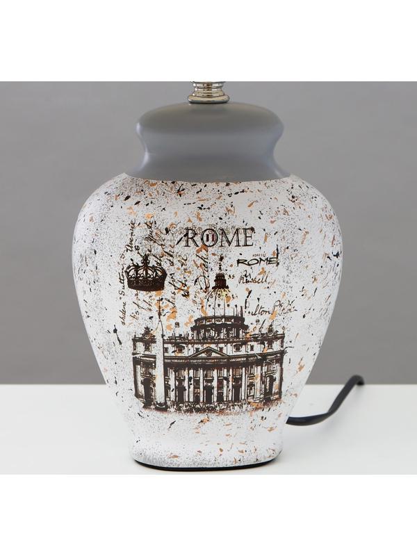 Лампа настольная керамика 