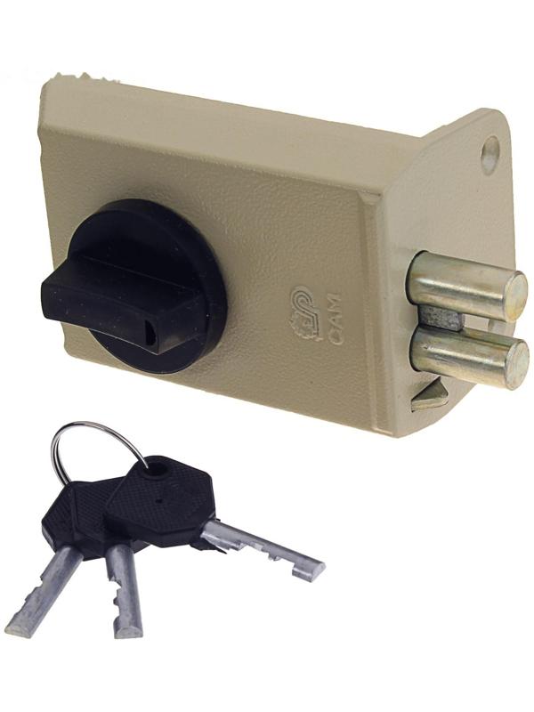 Замок накладной ПРОСАМ ЗНД-1А (88400), серый