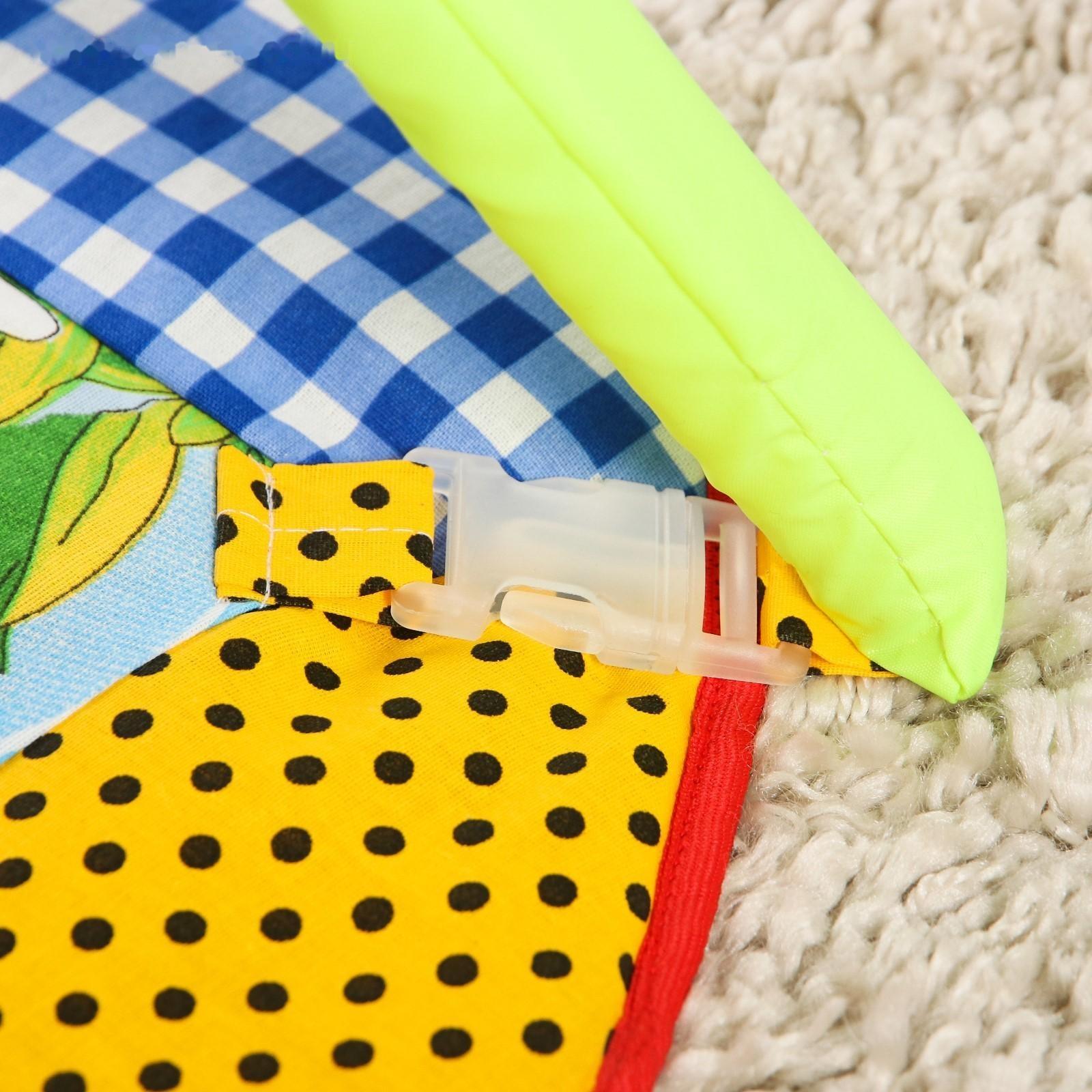 Коврик развивающий с дугами «Далматинцы» для мальчика, 4 игрушки, р-р 100×87х0,5 см.