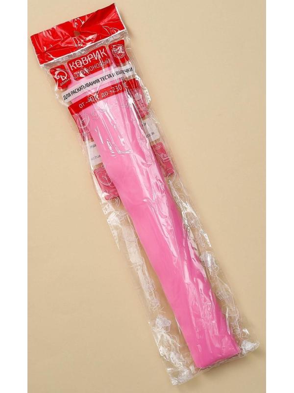 Коврик с разлиновкой силиконовый Доляна «Буссен», 61,5×41,5 см, цвет МИКС