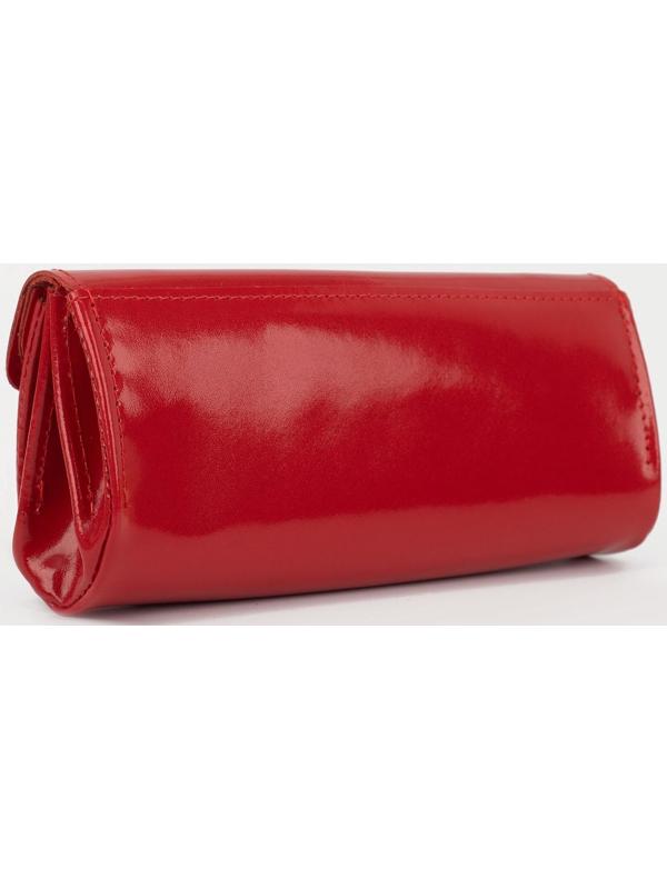 Кошелёк на кнопке, цвет красный