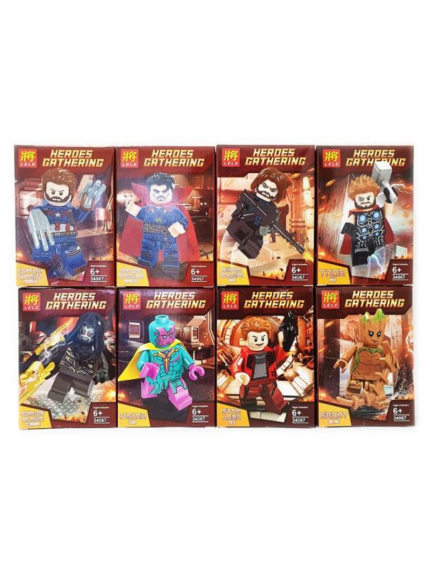 Набор 8 фигурок Супергерои (Мстители 34067-8)