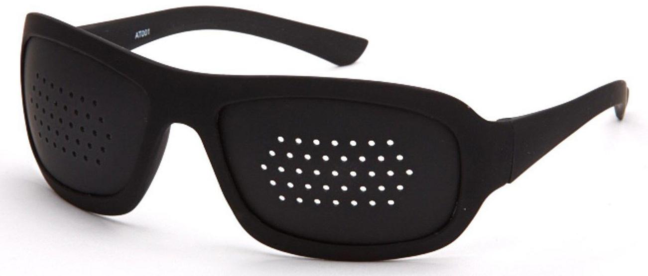 Перфорационные очки-тренажеры пластик