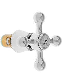 Маховик Accoona AH76, с кранбуксой, хром