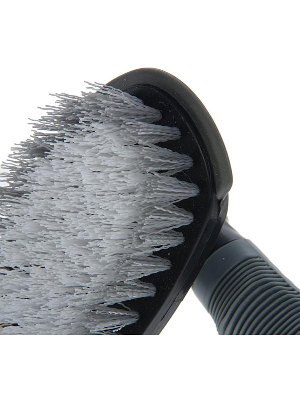 Щетка для мытья универсальная, с жёсткой щетиной, 17 см