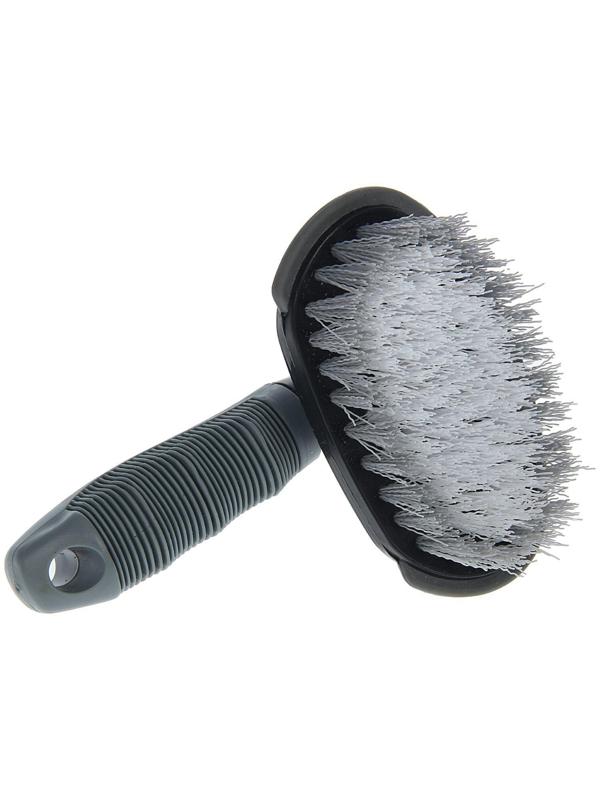 Щетка для мытья универсальная, с жёсткой щетиной, 17 см