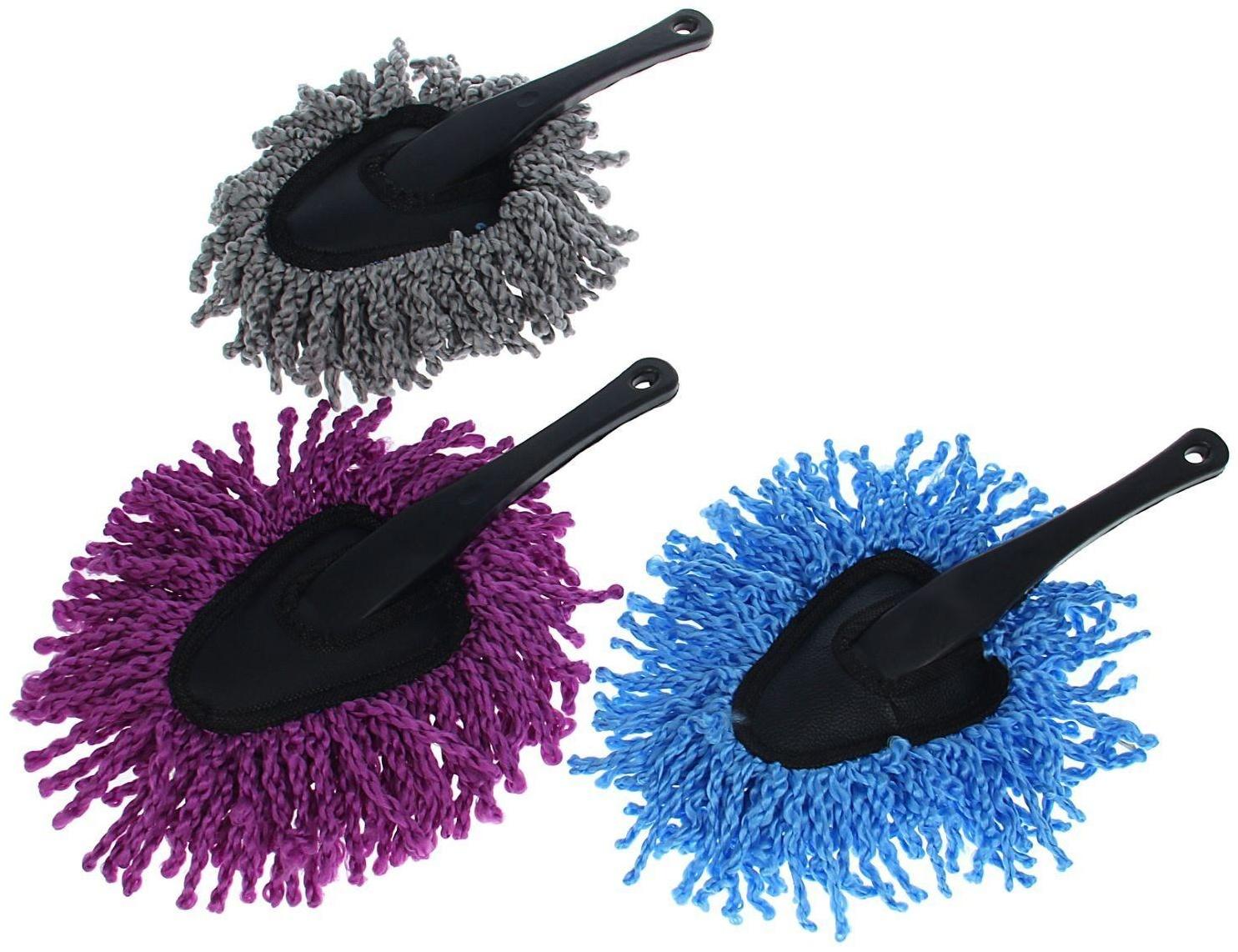 Щётка TORSO для удаления пыли, автомобильная 27 см, микс