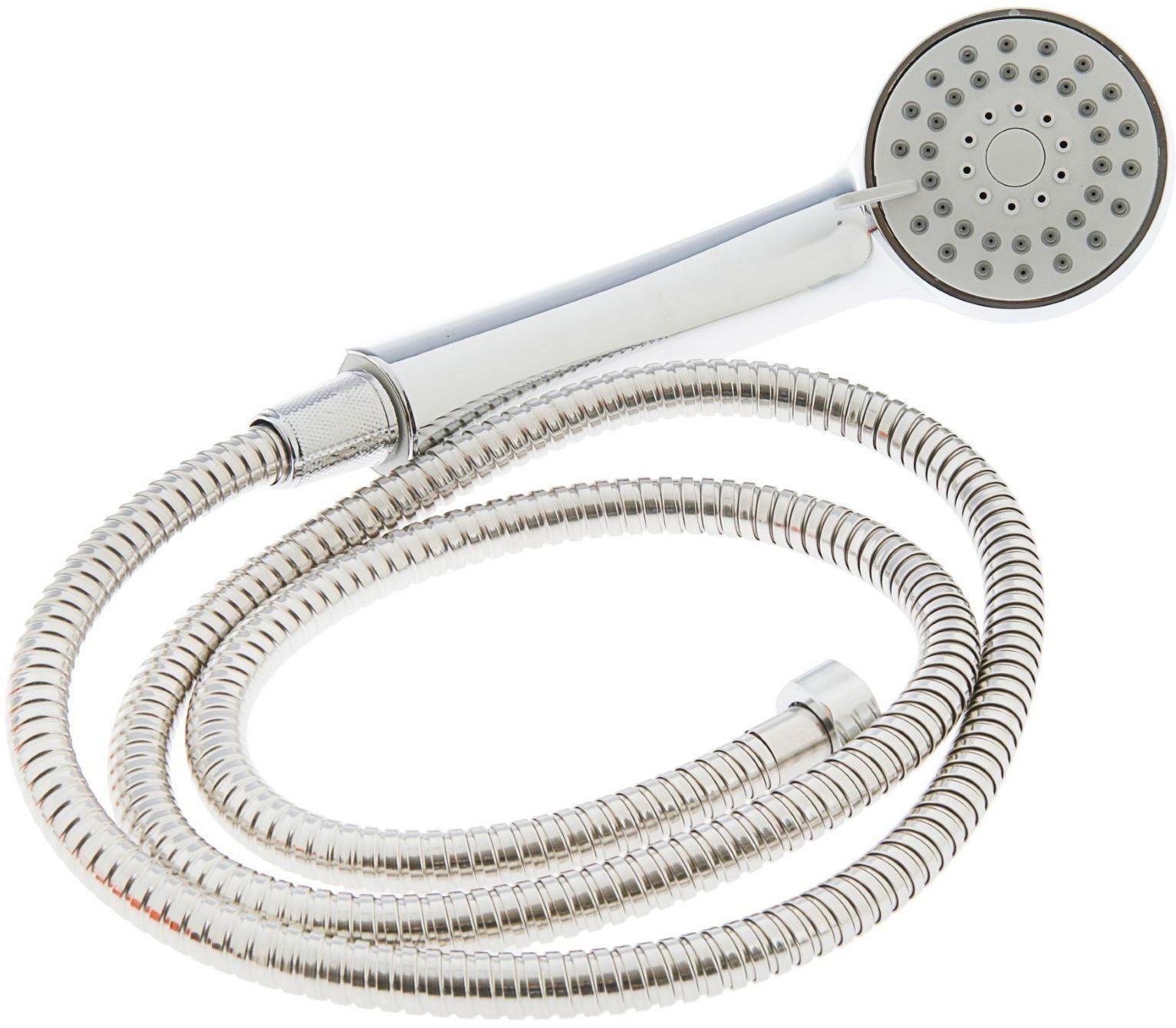 Смеситель для раковины Accoona A9369, однорычажный, с душевым набором, хром