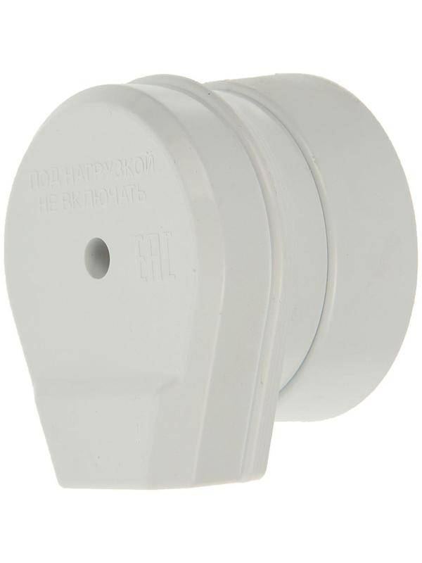 Разъем для плиты Smartbuy РШ-ВШ, 2P+PE, ОУ, 32 А, 250 В, пластик, белый