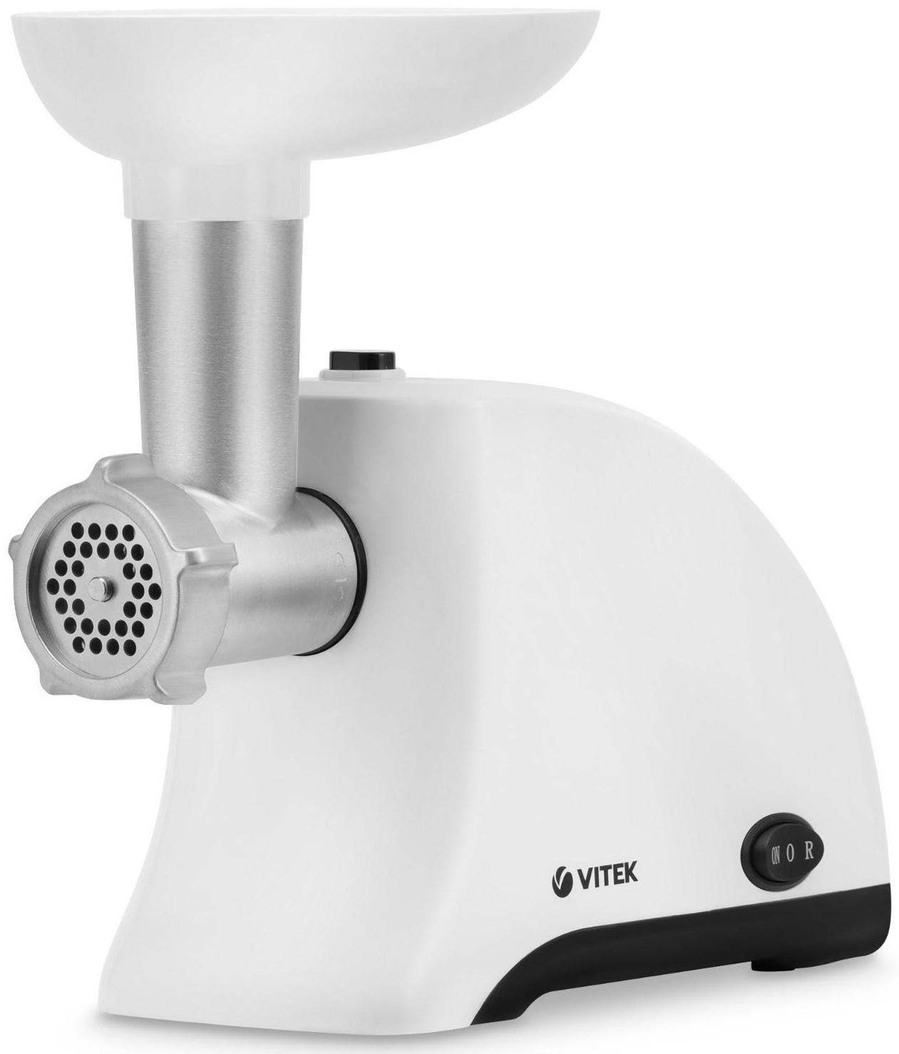 Мясорубка Vitek VT-3611 W, 2000 Вт, перерабатывает 1.5 кг/мин