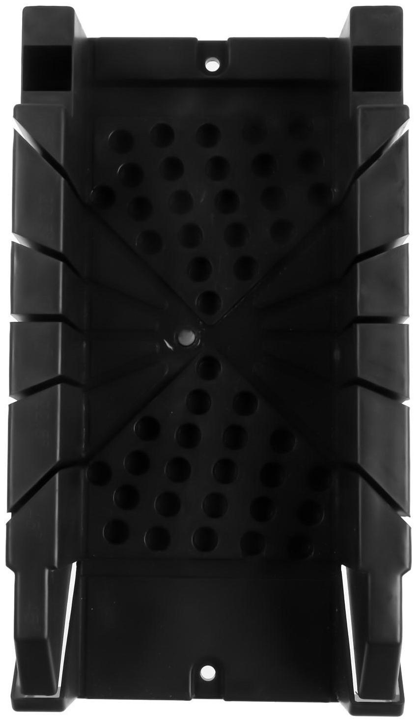 Стусло ТУНДРА, 310 х 120 мм, 0, 45, 90 и 225°, с двумя эксцентриками, пластиковое